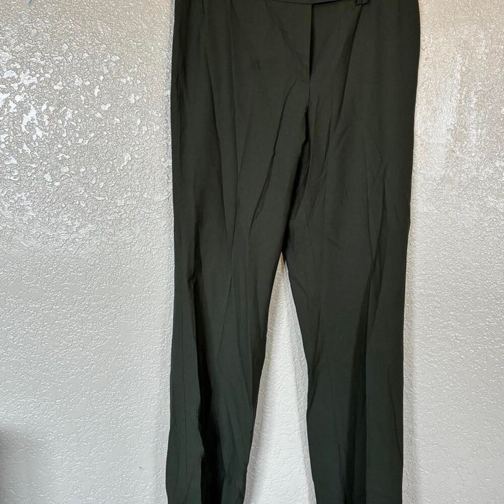 Talbots Women's Green and Khaki Trousers